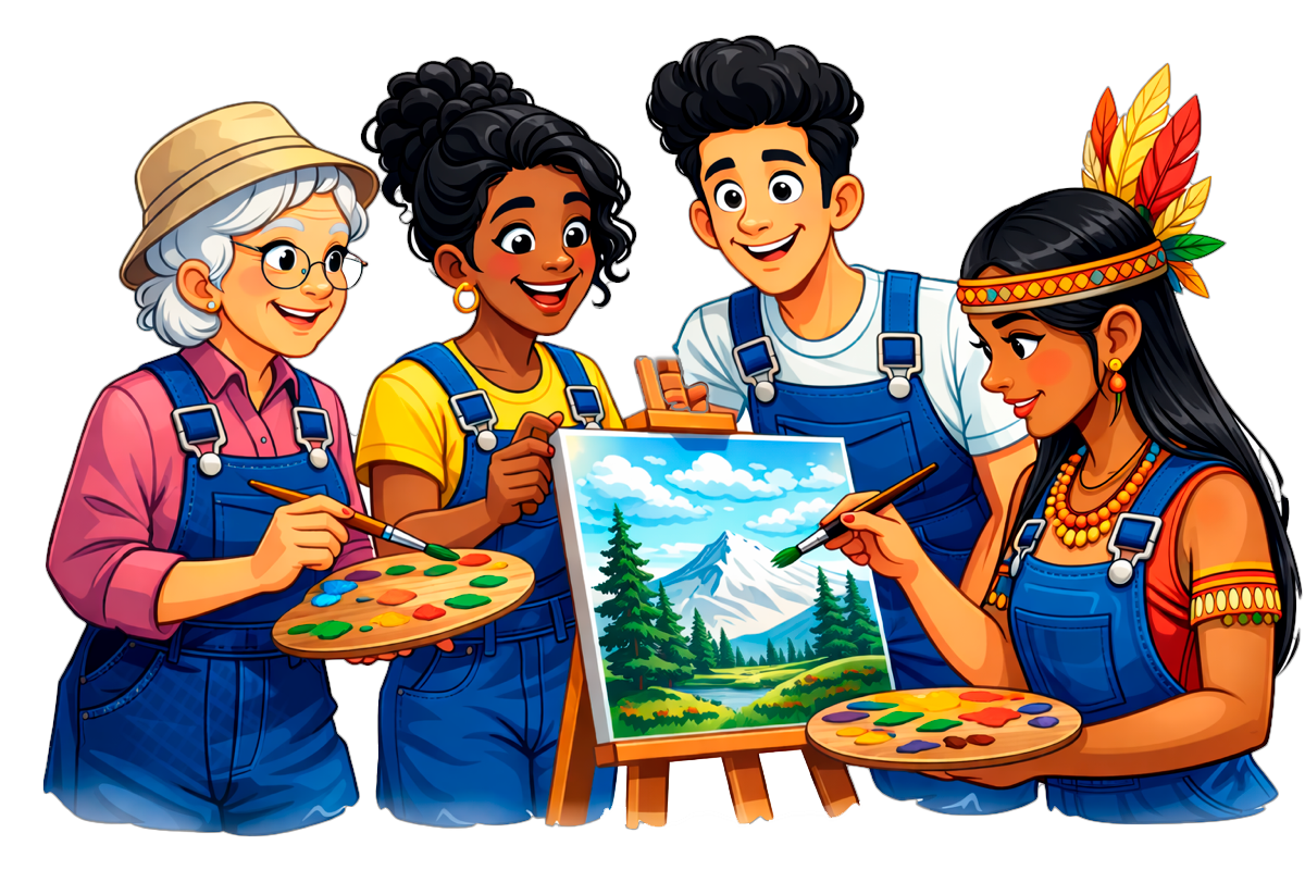 Artemis com artesãs brasileiras